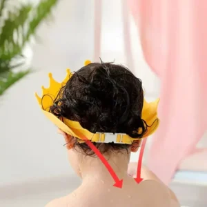 Baby Kid Bath Water Soap Head Ear Protector Adjustable Shower Visor Shield Guard