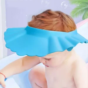 1 x Safe Shampoo Caps Shower Bath Protection Baby Soft Hats For Kids 1-4 years